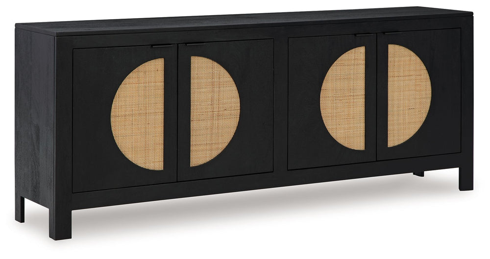 Cliffiings - Mueble auxiliar - Negro / Natural