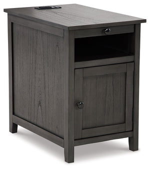 Treytown - Chair Side End Table #darkgray