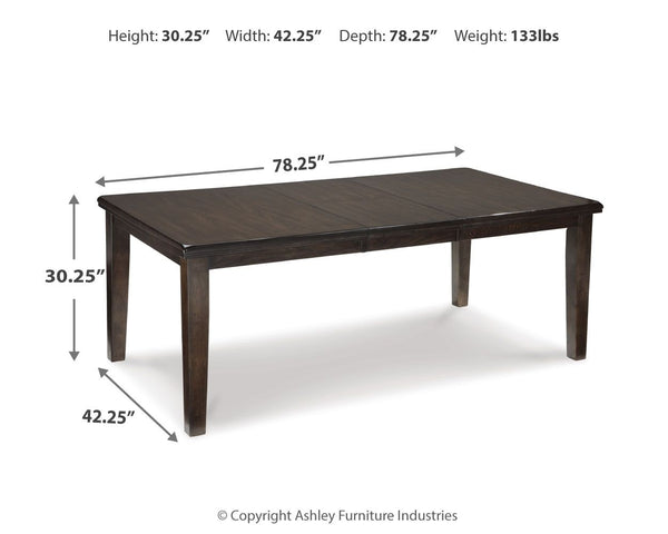 Haddigan - Dining Room Extension Table #diningtableswithextensions