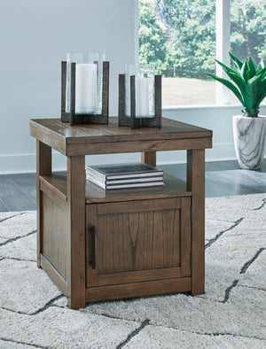 Boardernest - Mesa auxiliar rectangular - Marrón