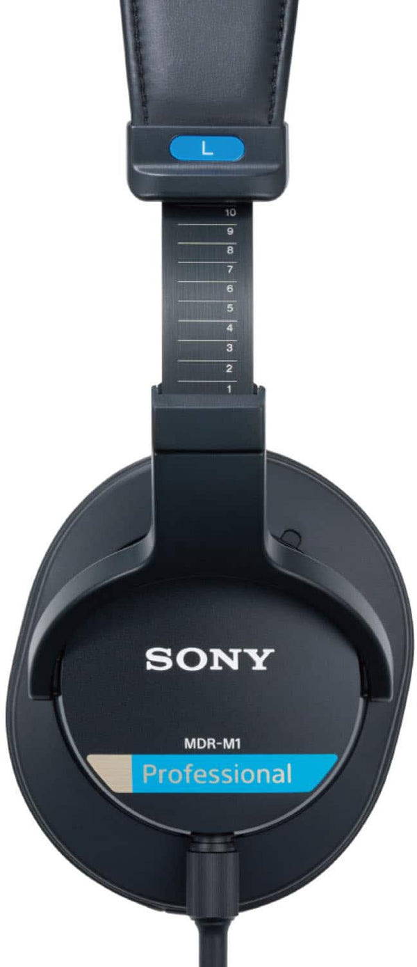 Sony - Professional Reference Closed Monitor Headphones - Black