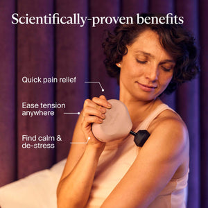 Therabody - Theragun Mini (3rd Generation) - Ultra-Portable Massage For Recovery Anytime, Anywhere - Desert Rose