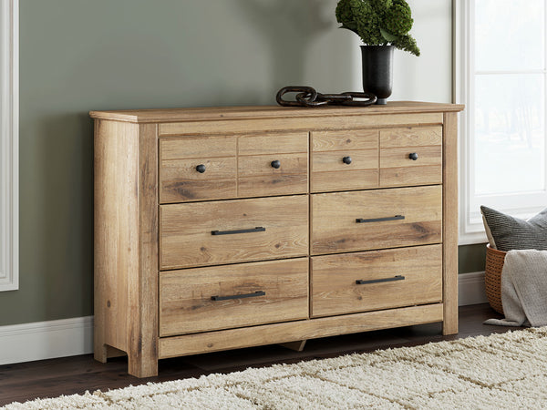 Makidern - Six Drawer Dresser #lightbrown #dressers