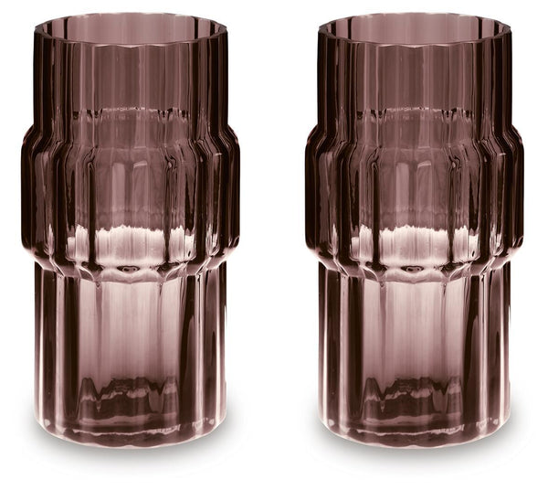 Dorlow - Vase #5''wx5''dx10''h #2pieces