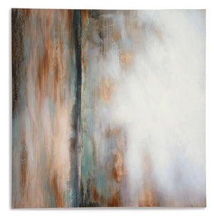 Weatheridge - Arte de pared - Gris / Oro