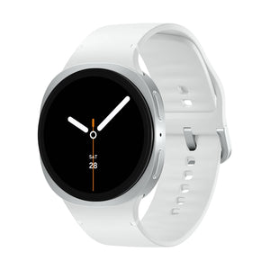 Samsung - Galaxy Watch8 Aluminum Smartwatch 44mm BT - Silver - (2025)