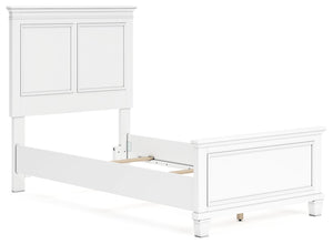 Fortman - Panel Bed #twin #none