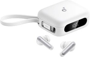 Soundcore - by Anker P41i Bluetooth Wireless In Ear Earbuds with Portable USB-C 3,000mAh Phone Charger - White