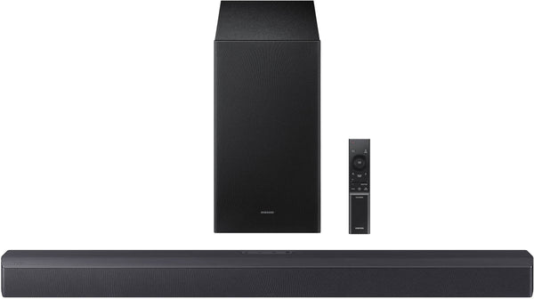 Samsung - B-Series HW-B550F 2.1Ch DTS Virtual:X Soundbar with Subwoofer - Titan Black