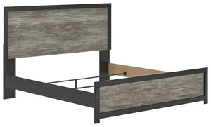 Broachmyn - Panel Bed #black #king