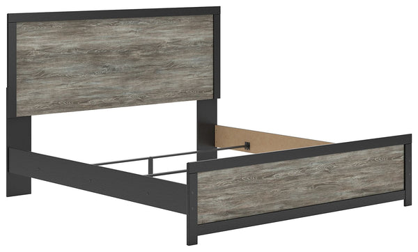 Broachmyn - Panel Bed #black #king