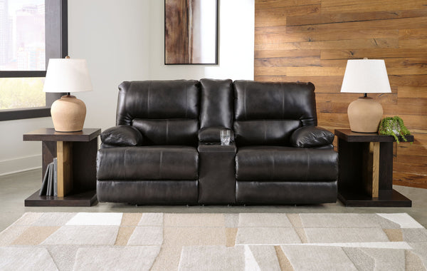 Mountainous - Sofá biplaza reclinable eléctrico con consola/reposacabezas ajustable - Eclipse