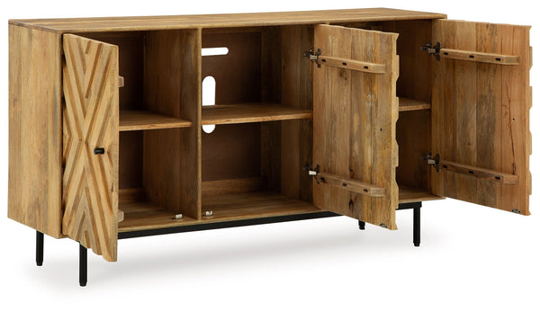 Cadewick - Armario decorativo - Natural