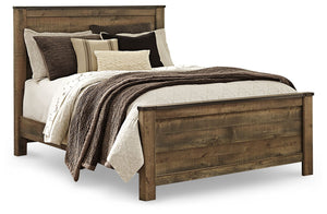 Trinell - Panel Bed #queen #none