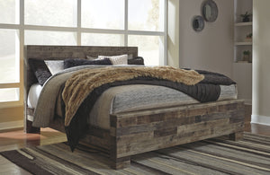 Derekson - Panel Bedroom Set #4pc.bed,dresser,mirror,chest|3pc.bed,dresser,mirror|5pc.bed,dresser,mirror,2nightstands #king #none