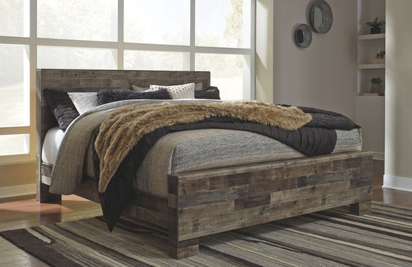 Derekson - Panel Bedroom Set #4pc.bed,dresser,mirror,chest|3pc.bed,dresser,mirror|5pc.bed,dresser,mirror,2nightstands #king #none
