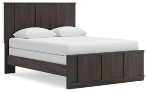 Shaehartin - Panel Bed #queen