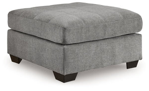 Marleton - Oversized Accent Ottoman #gray