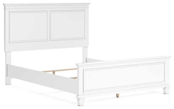Fortman - Panel Bed #queen #none