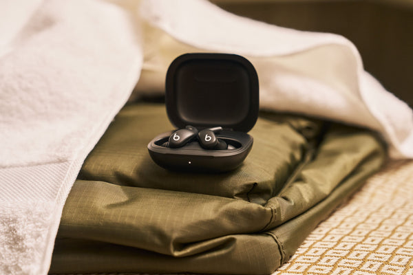 Beats - Powerbeats Fit True Wireless Active Noise Canceling Earbuds - Jet Black