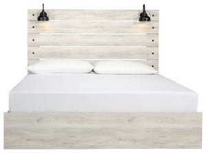 Cambeck - Panel Bed #king #none