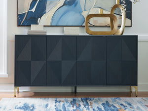 Loirwick - Armario decorativo - Azul oscuro