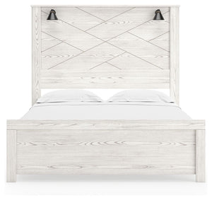 Gerridan - Panel Bed With Sconces #queen