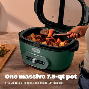 Ninja - MultiPot XL 12-in-1 DualZone Multicooker - Vista Green