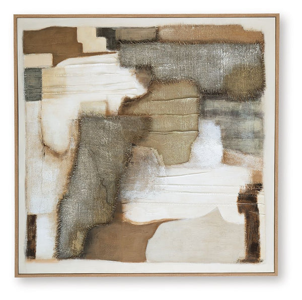 Wylander - Arte de pared - Canela / Marrón / Gris
