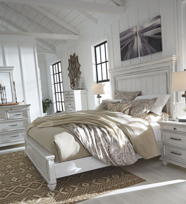 Kanwyn - Panel Bedroom Set #5pc.bed,dresser,mirror,2nightstands #queen #none