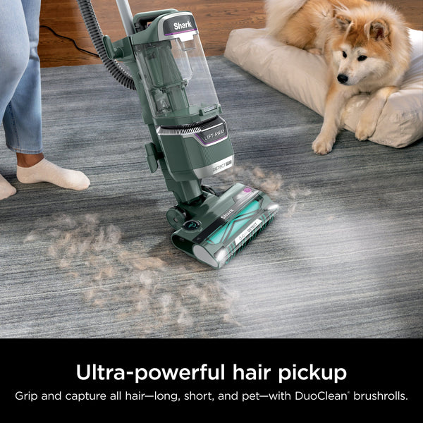 Shark - Detect Pro Lift-Away ADV Bagless Upright Vacuum with DuoClean Detect, Anti-Allergen, and Odor Neutralizer Technology - Evergreen