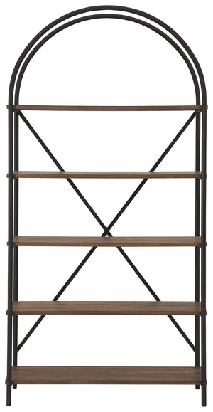 Galtbury - Bookcase - Brown / Black