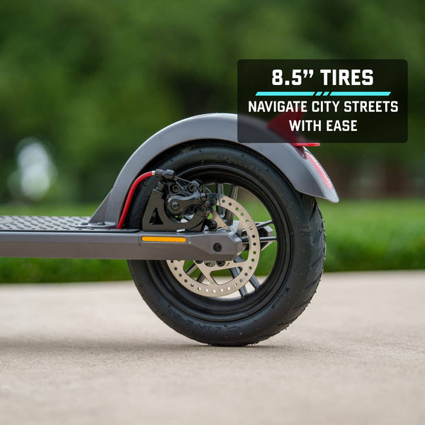 GoTrax - XR ADVANCE Lightweight Electric Scooter w/14mi Max Operating Range & 15.5mph Max Speed - Black