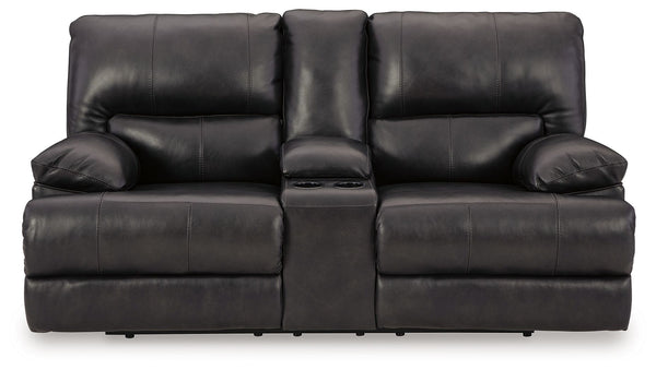 Mountainous - Sofá biplaza reclinable eléctrico con consola/reposacabezas ajustable - Eclipse
