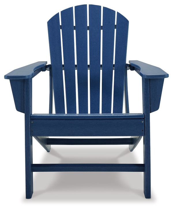 Sundown Treasure - Outdoor Adirondack Chair #blue