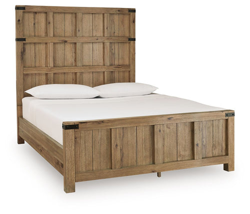 Ridgester - Panel Bed #queen