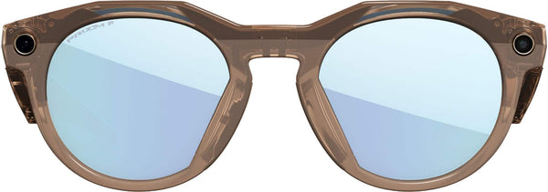 Oakley Meta - HSTN glasses - with Meta AI, Audio, Photo, Video Compatibility - Prizm Deep Water Polarized Lenses - Brown Smoke