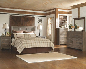 Juararo - Bedroom Set #4pc.headboard,dresser,mirror,chest|6pc.headboard,dresser,mirror,chest,2nightstands|5pc.headboard,dresser,mirror,2nightstands #queen