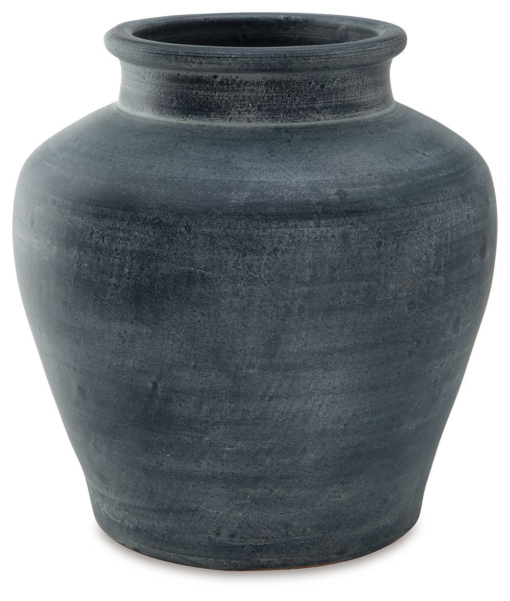 Meadie - 12" Vase #blue