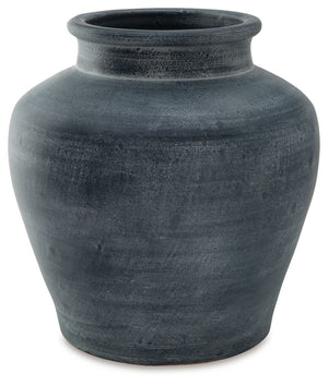 Meadie - 12" Vase #blue