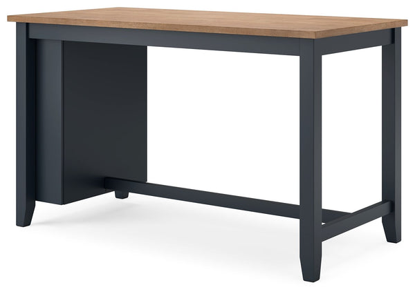 Gesthaven - Rectangular Dining Room Counter Table #blue