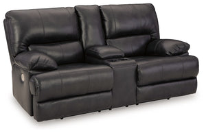 Mountainous - Sofá biplaza reclinable eléctrico con consola/reposacabezas ajustable - Eclipse