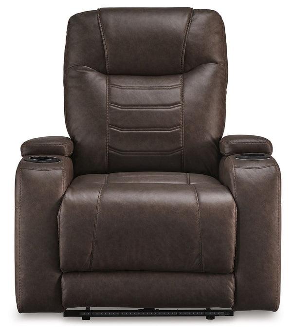 Schooner Rocks - Power Recliner / Adj Headrest #darkbrown