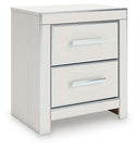 Zuraleus - Two Drawer Night Stand #white