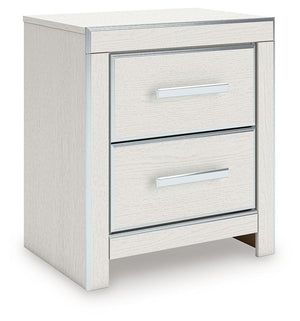 Zuraleus - Two Drawer Night Stand #white