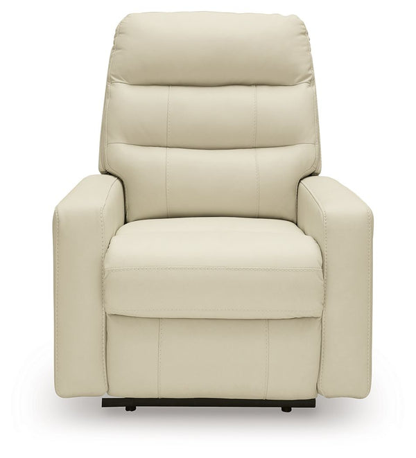 Pennacle Pier - Power Recliner With Adjustable Headrest #beige