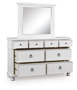 Rowlenstown - Dresser #white #dresser&mirror