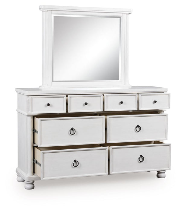 Rowlenstown - Dresser #white #dresser&mirror