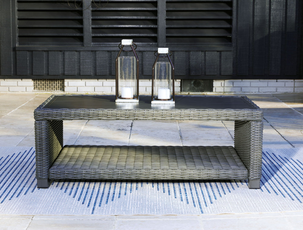 Elite Park - Rectangular Cocktail Table - Gray