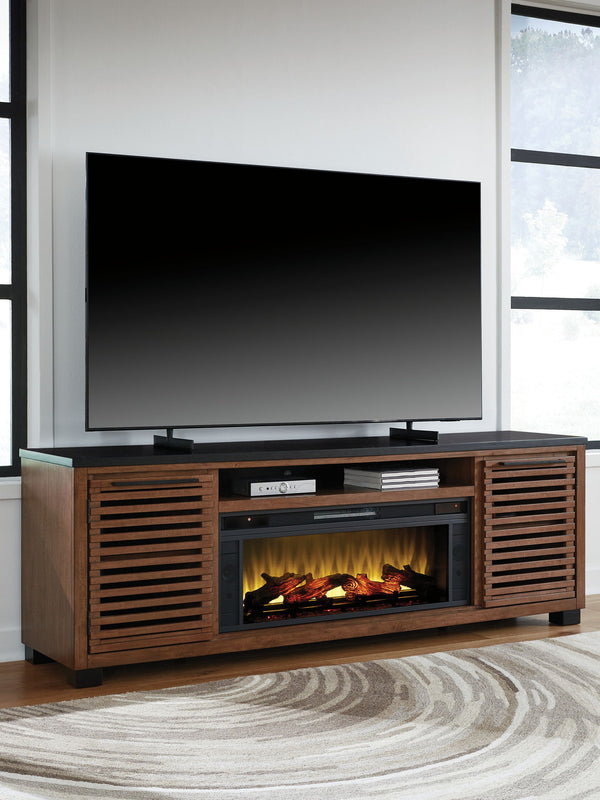 Kallari - TV Stand With Fireplace Option #fireplacetvstands